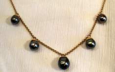 Tahitian Black Pearl Necklace