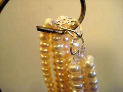 6 strand pearls clasp