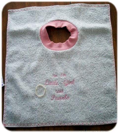 Baby Bibs for the Little Girl with Pearls