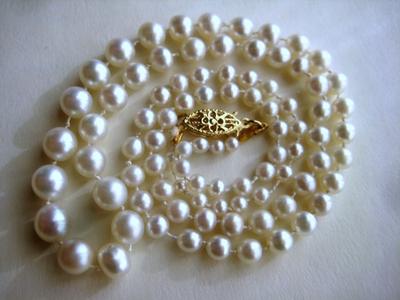 Natural Pearl Necklace GIA Certified