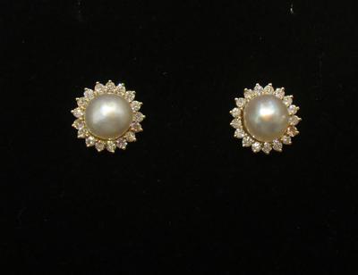 Pair Natural Basra Pearls 2+carats