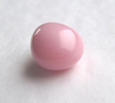 Pastel Pink Conch Pearl Clean Surface Oval Shape 4 carats