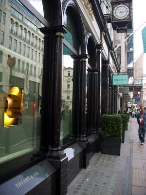 Tiffany Co on Bond Street in London