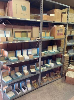 Warehouse Full of Buttons in Muscatine, Iowa